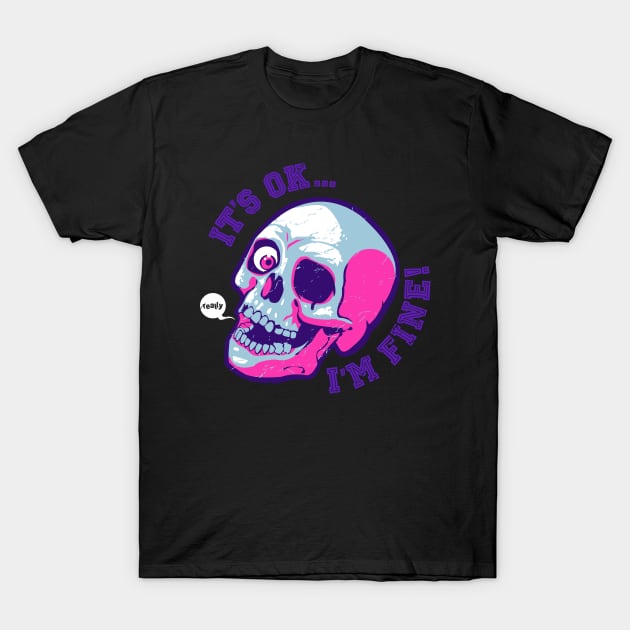 Skull T-Shirt by dracoimagem